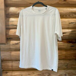 prAna - Men's Lost Sol Short Sleeve Crew Shirt - White